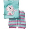 Pink hello kitty baby tshirt shorts cute cartoon gift set