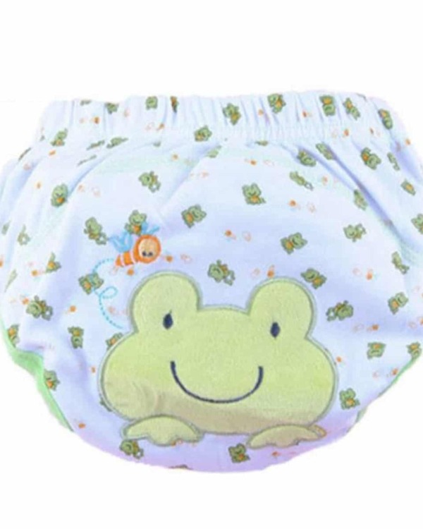 Infant bloomer pastel green soft fabric comfortable daily use