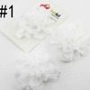 Floral infant toe blooms for baby girls, cute and stylish for birthdays or gifting