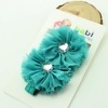 Sea green headband for girls, stylish accessory for special occasions