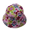 Multi color baby cap with floral print lightweight summer gift