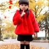 Toddler girl winter jacket, cute festive party outfit, warm and stylish