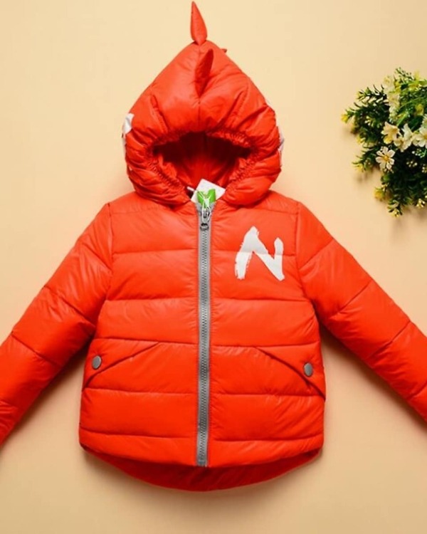 Kids down woolen jacket, blue, winter wedding & comfortable