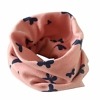 Peach kids and baby winter neck warmer funky scarf, cute and cozy for gifting or festivals