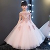 Peach shoulderless dress for girls, stylish birthday or party outfit, cute gift