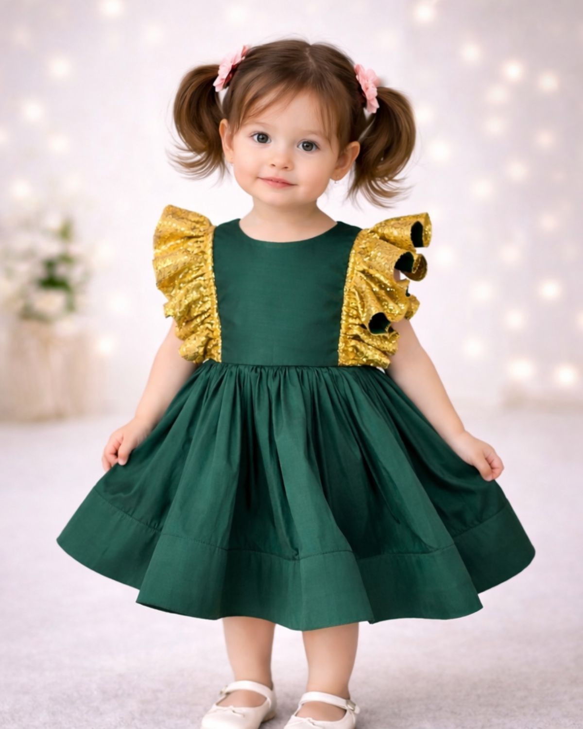 Couture Party Wear Dress for Baby Girl | Designer Frock Online