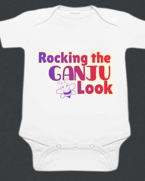 Custom newborn first Mundan onesie, infant, religious or gift, cute and soft