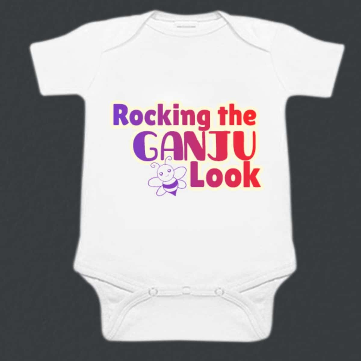 Custom newborn first Mundan onesie, infant, religious or gift, cute and soft