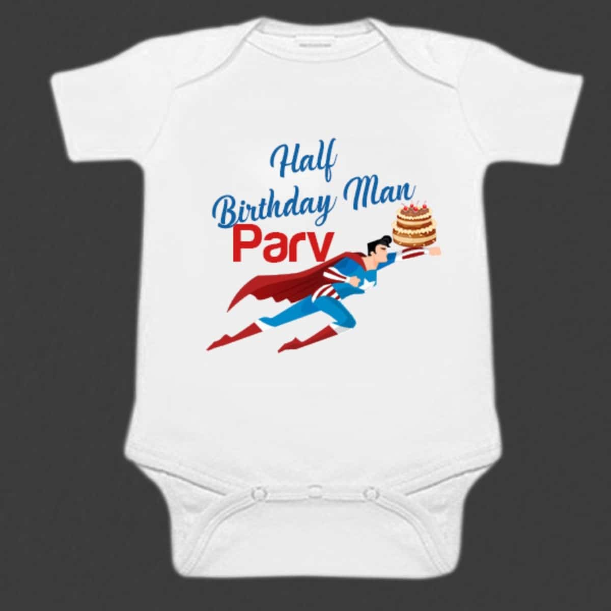 Superhero onesie for baby boy cute themed daily wear outfit