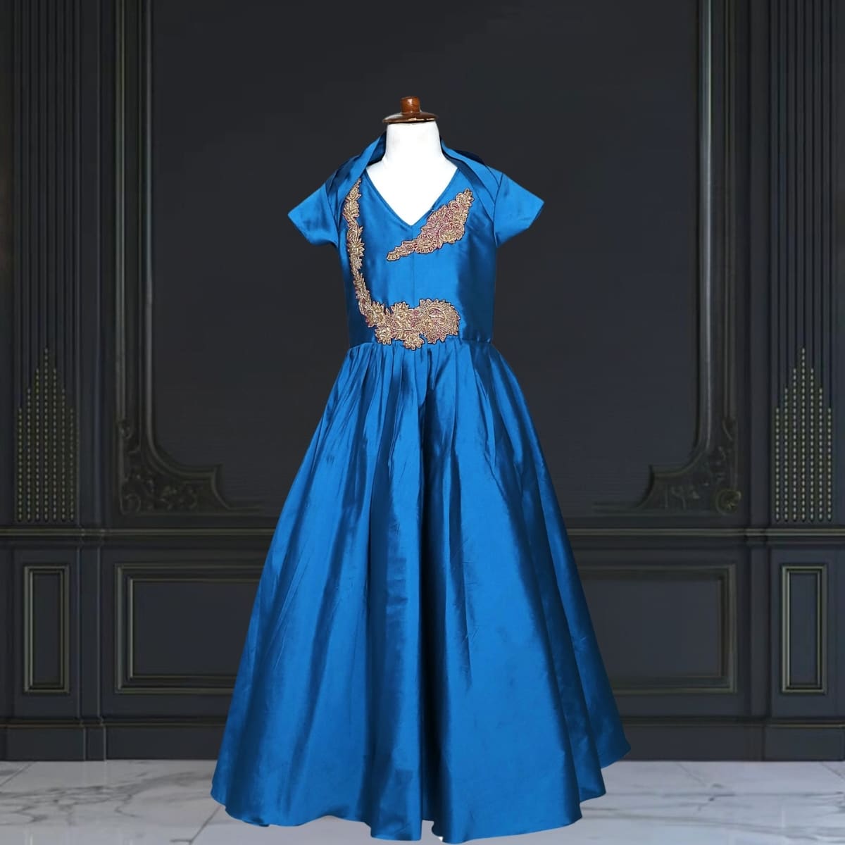 Indian wedding party dress, baby girl festive outfit, stylish and cute