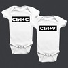 Personalized twin onesies for boys and girls, cute festival outfit