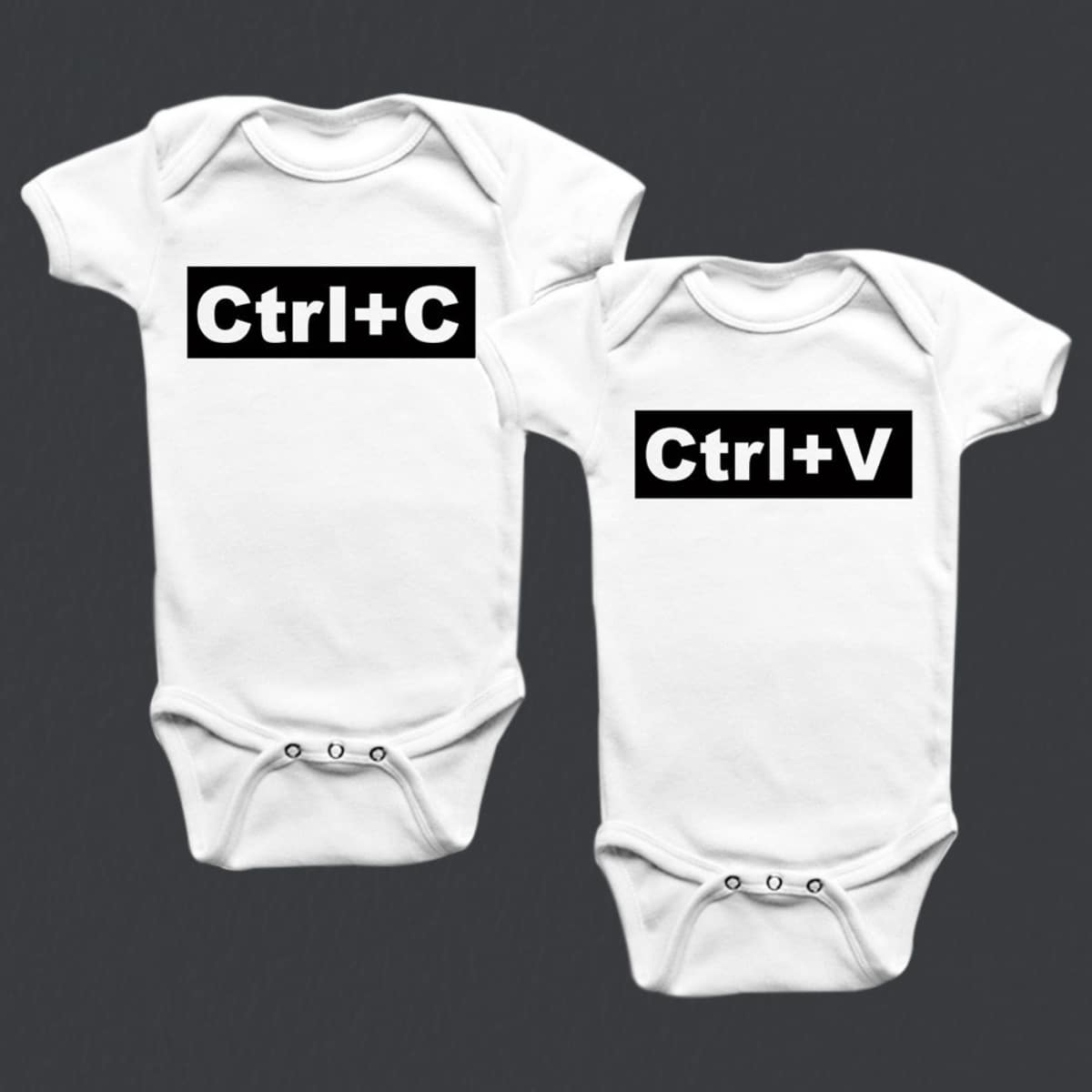 Personalized twin onesies for boys and girls, cute festival outfit