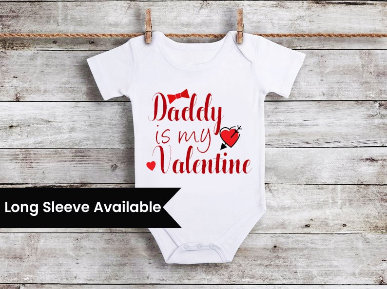 Personalized Valentineβs Day romper for babies, cute gifting outfit