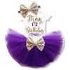 6-month birthday cake smash dress, cute baby girl outfit