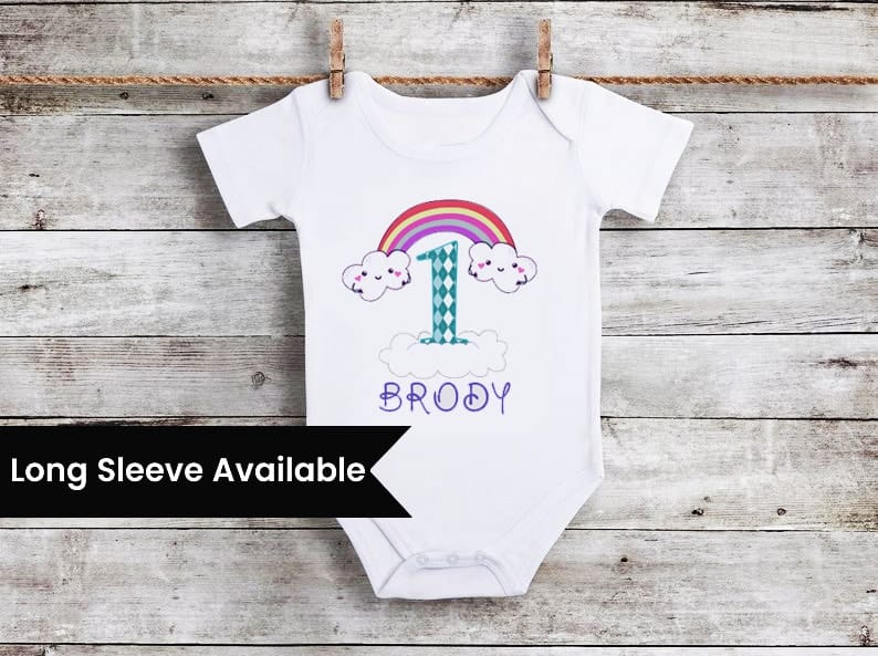 Name printed onesie for baby cute daily wear outfit