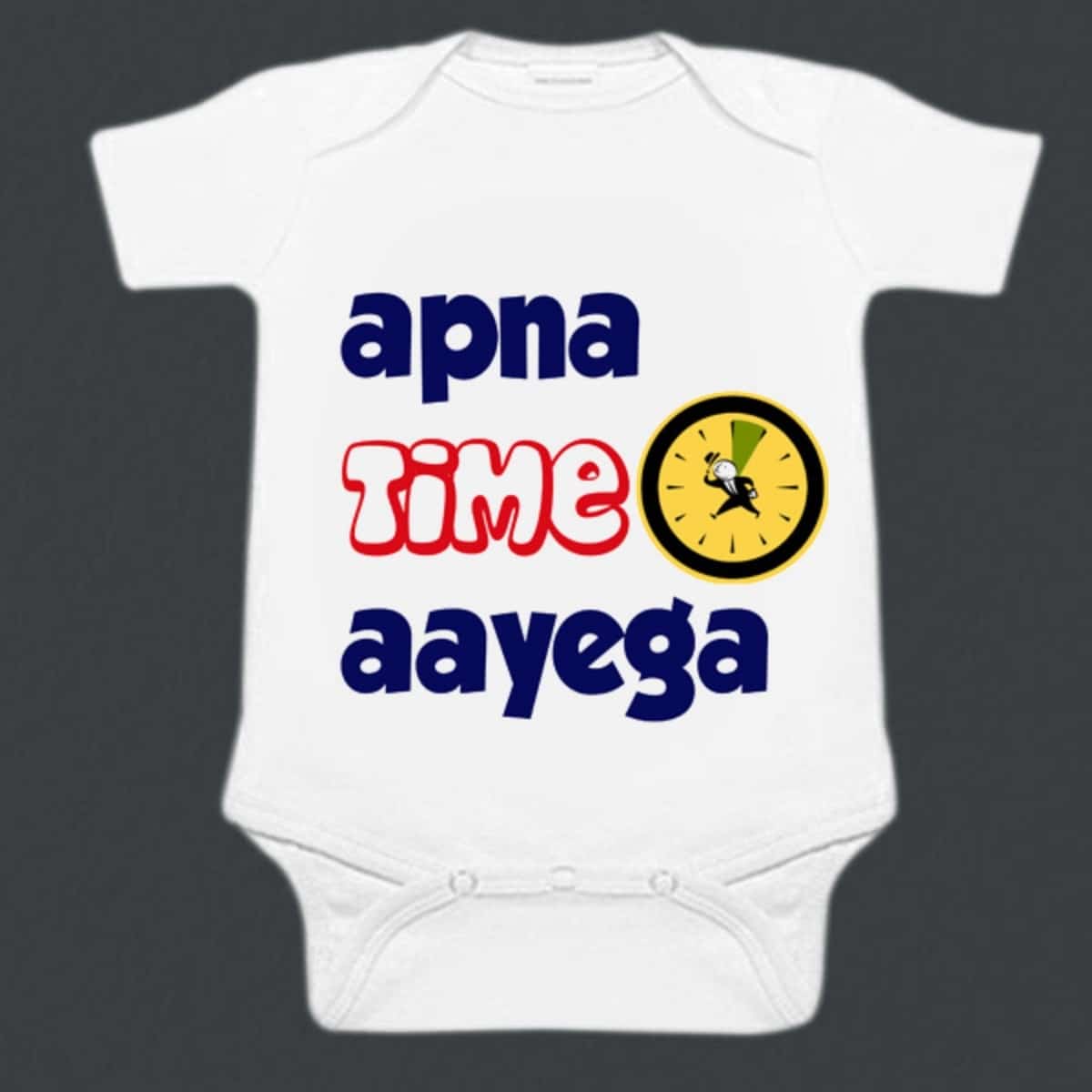 Apna time aayega romper for baby cute daily wear comfortable outfit