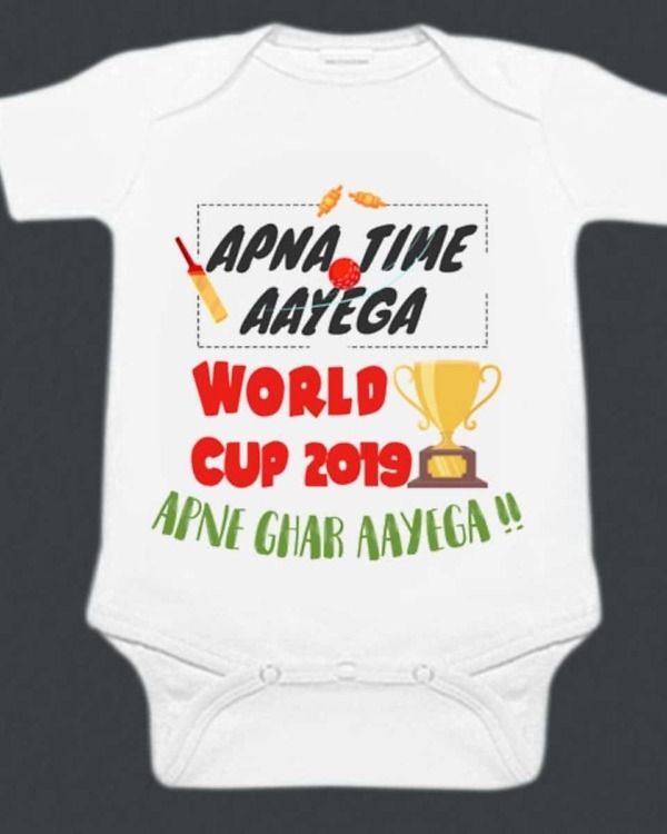 Cricket theme romper for baby comfortable daily wear cute outfit