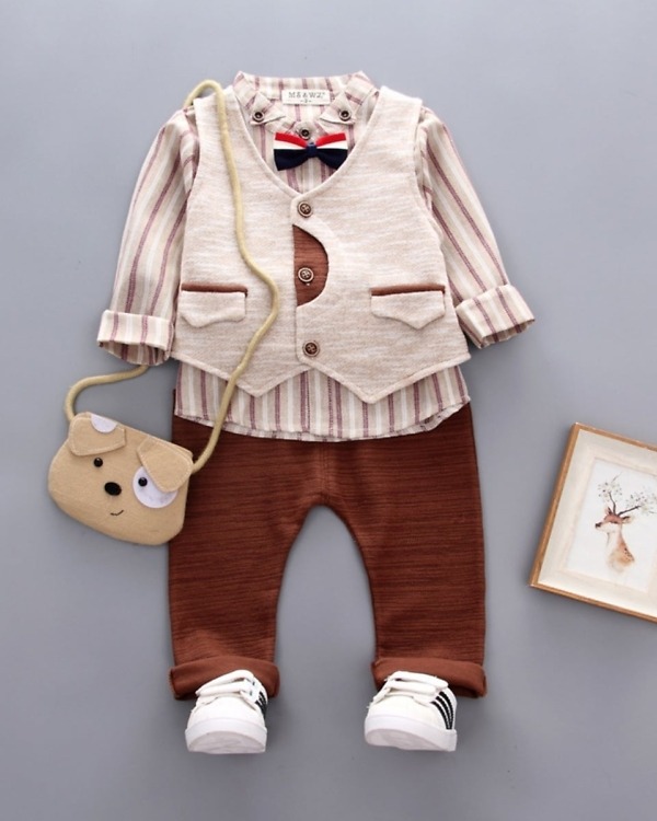 Little boy formal party outfit, cute and stylish for special occasions