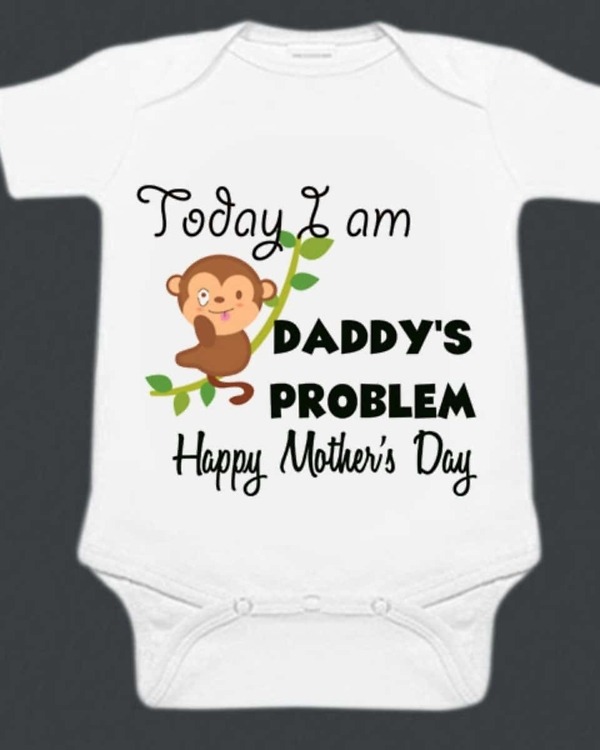Mother’s Day bodysuit, baby, special occasion, cute gift