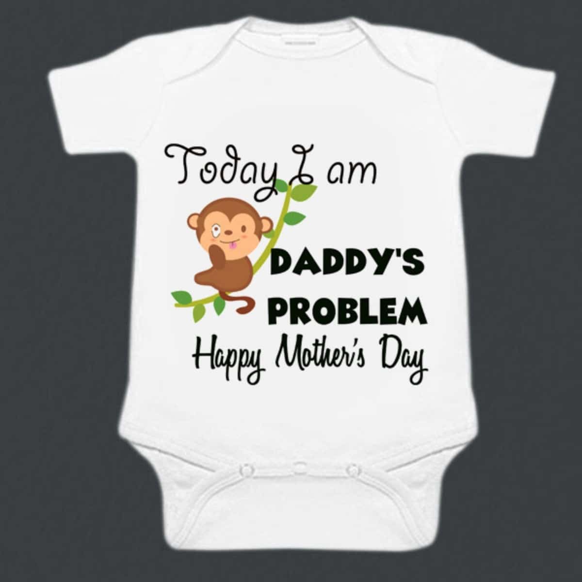 Motherβs Day bodysuit, baby, special occasion, cute gift