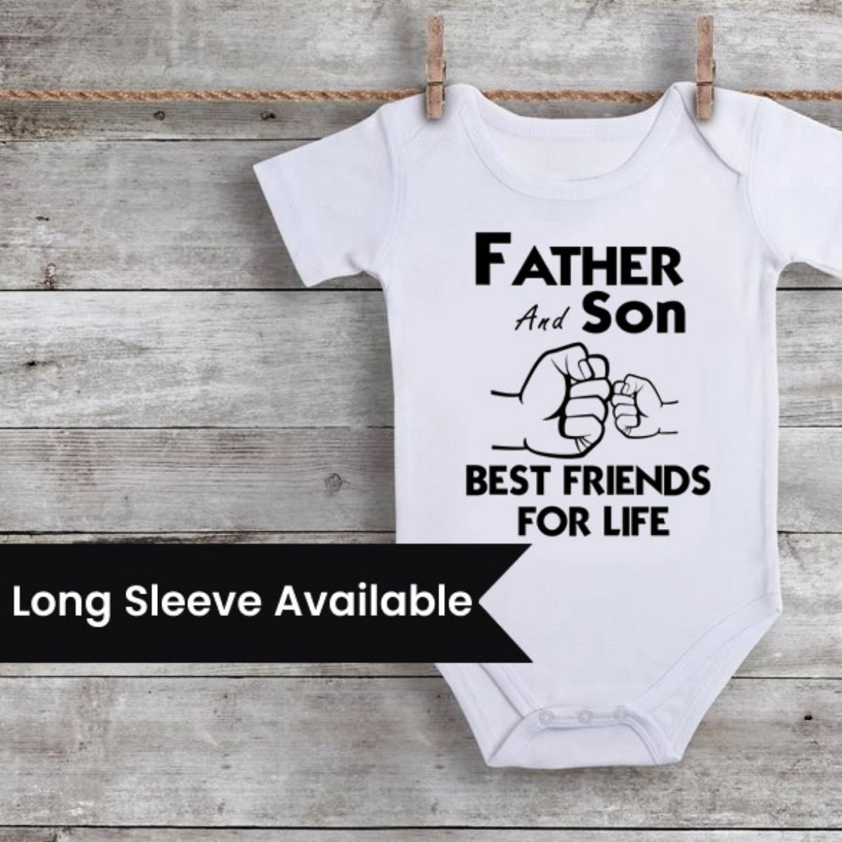 Shop Father and Son Best Friends for Life Romper