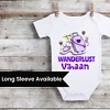Holiday onesie for baby cute travel themed daily wear outfit