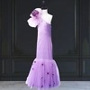 Mermaid birthday party gown for kids, cute celebration outfit