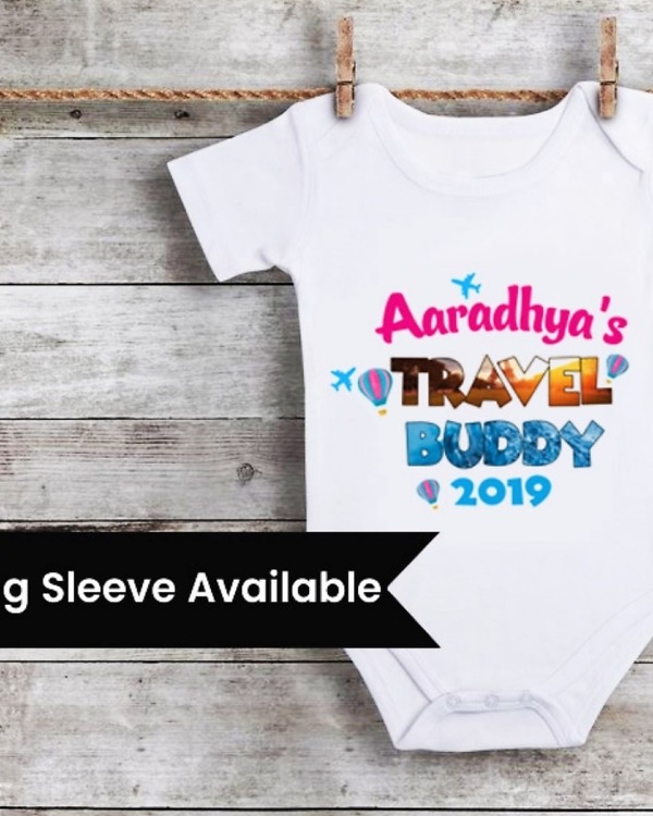 Travel themed onesie for baby comfortable daily wear cute outfit