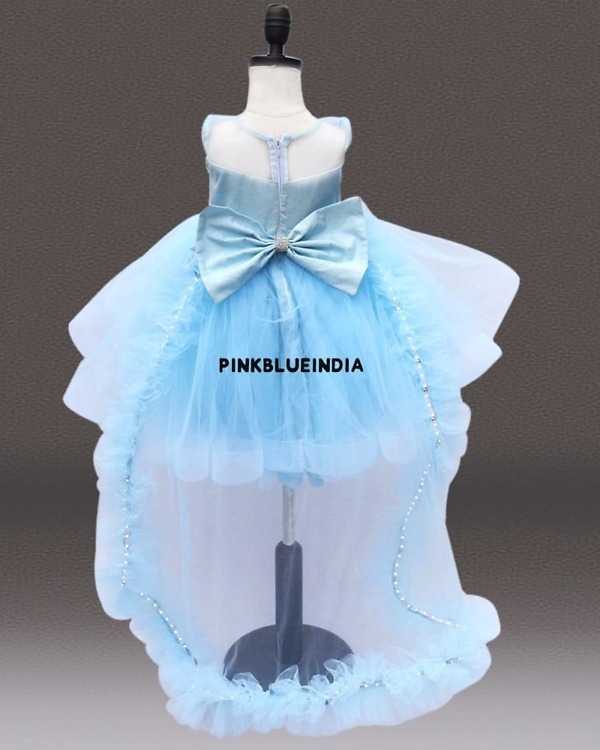 Light-up ball gown for girls, stylish birthday party outfit