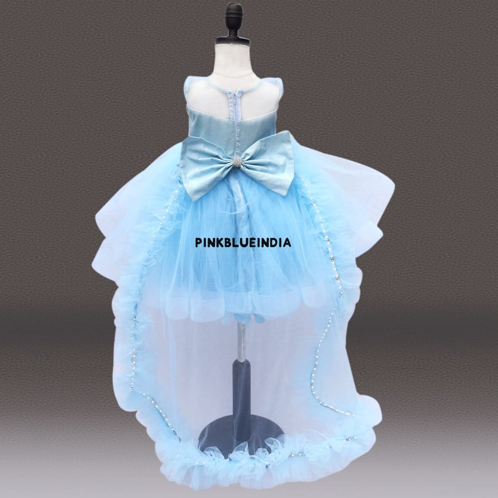 Light-up ball gown for girls, stylish birthday party outfit