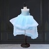 Light-up ball gown for girls, cute party celebration outfit