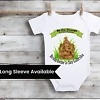 Eco friendly Ganesha message baby onesie for festival