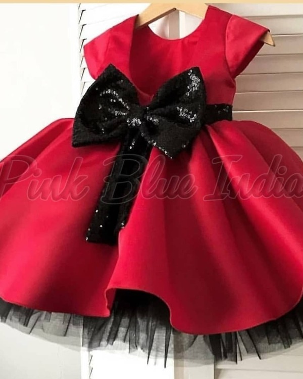 Minnie Mouse theme dress for baby girl, cute party outfit