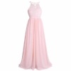 Pink maxi birthday gown, girls party outfit, stylish and festive