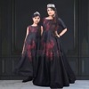 Mother and daughter matching party dress, elegant and festive for special occasions