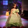 Designer organza party ball gown for girls, cute birthday outfit
