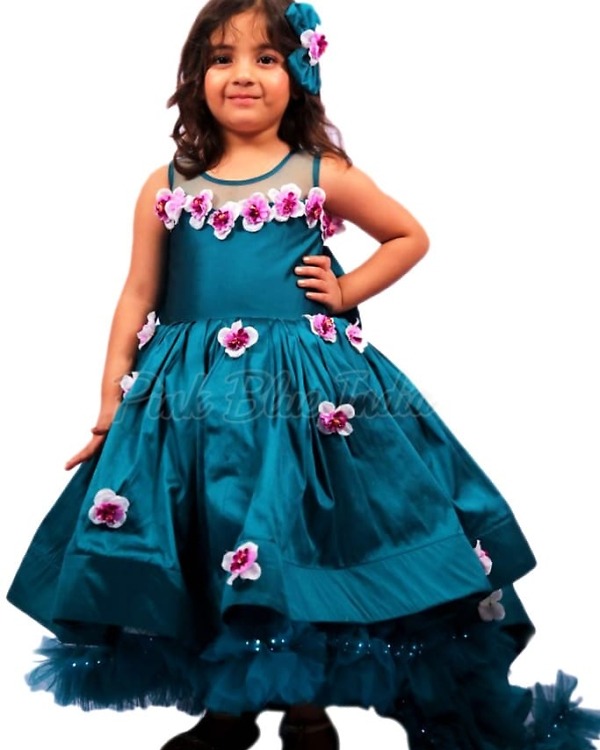 LED light party dress for baby girls, pink, stylish & fun