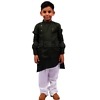 Olive green kids kurta pajama, stylish and cute for party wear or festive gifting