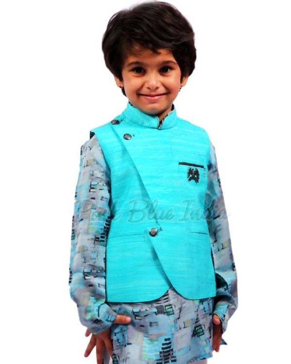 Kurta pajama for baby boys aged 4–5 years, festive party wear