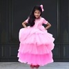 Pink cupcake dress, baby girl birthday party outfit, adorable festive style