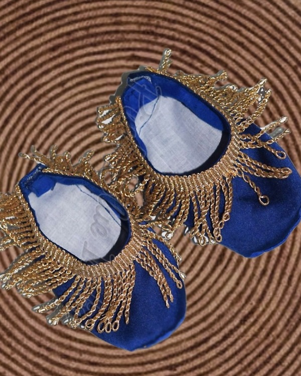 Royal prince costume for baby boy in blue gold design, premium outfit for first birthday