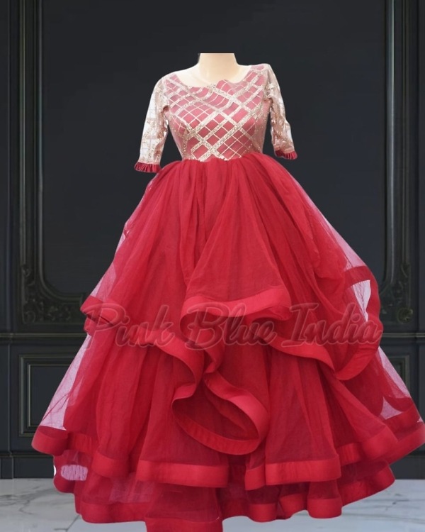 Wedding gown for teenage girl elegant party wear special occasion outfit