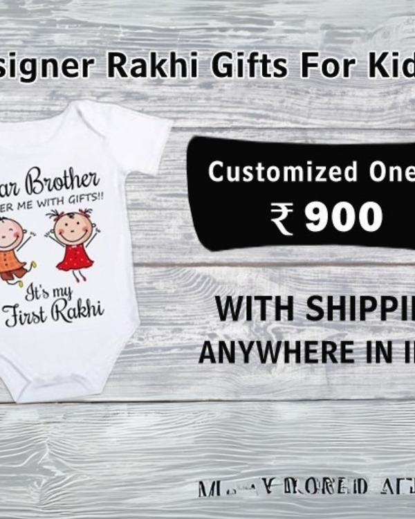 Personalized Rakhi gifts for kids, cute festival or gifting option