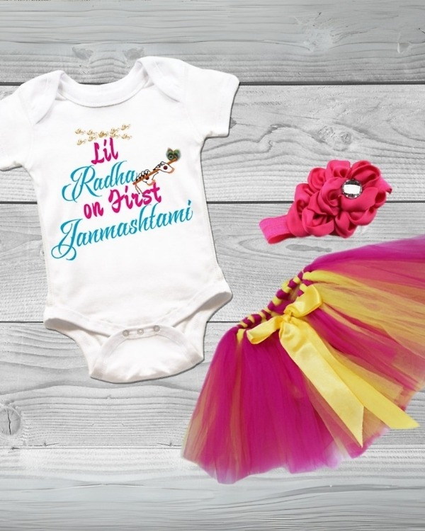 Radha outfit baby girl, toddler, festival or party, traditional and stylish