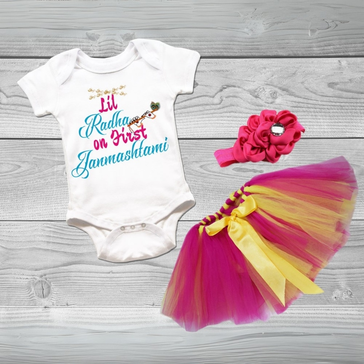 Radha outfit baby girl, toddler, festival or party, traditional and stylish