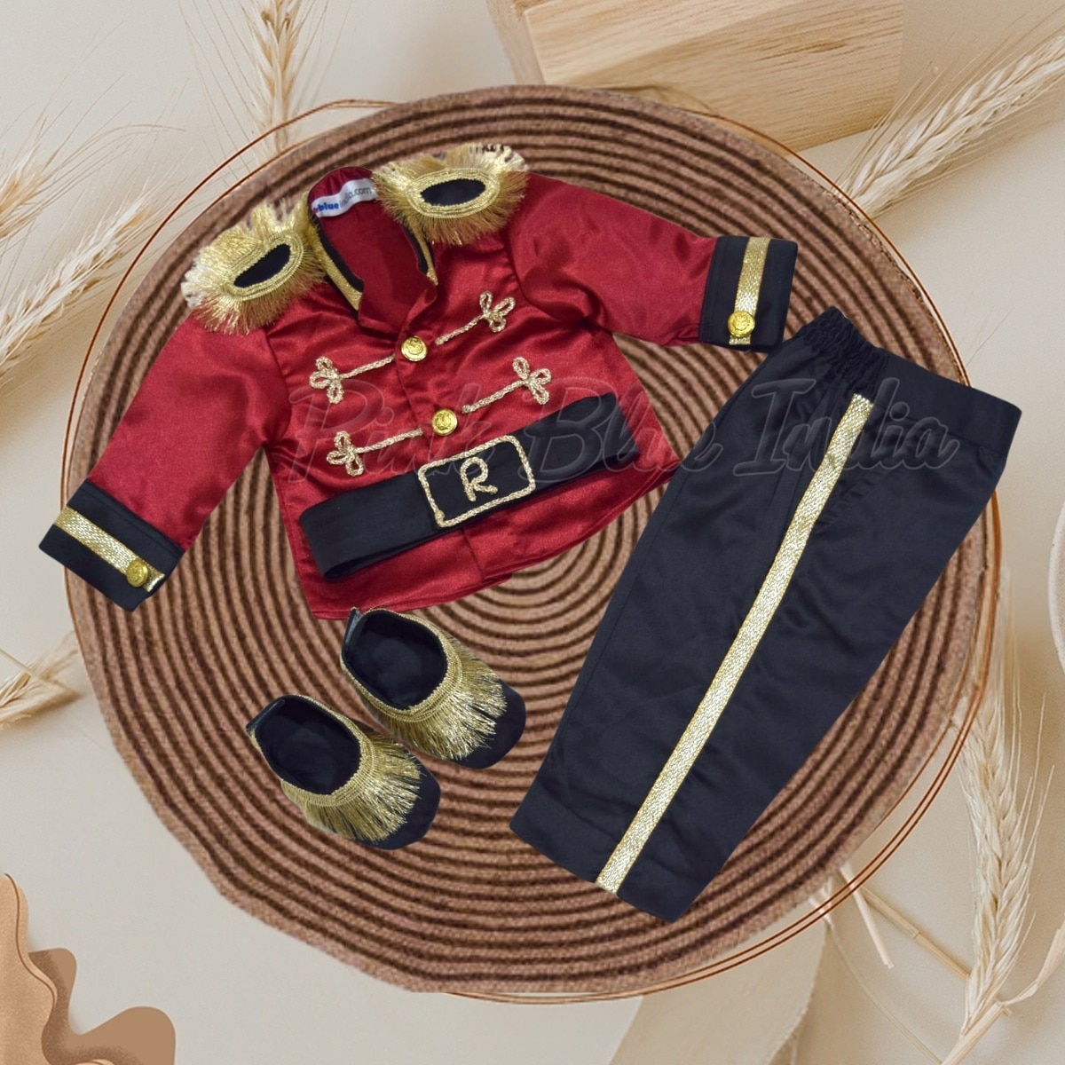 King outfit for baby boy stylish birthday party wear royal theme dress