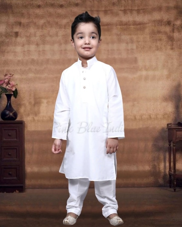 Cotton kurta pyjama for baby boy, comfortable ethnic wear for festivals and daily use