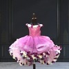 Off shoulder gown for baby girl, stylish party wear for birthday and celebration