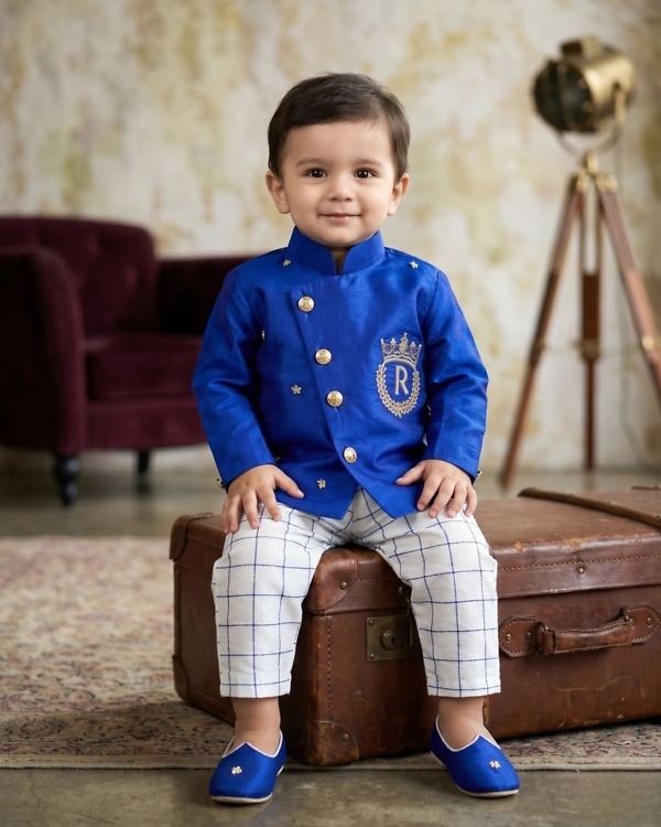 Awesome Baby Boy Birthday Party, Wedding Outfit with Name
