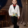 Modern Jungle Safari Birthday Party Boys Outfit with Bow Tie